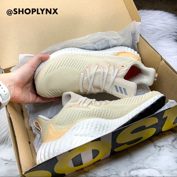 Adidas Alphaboost Off White Men’s Sneaker - Picture 8 of 8